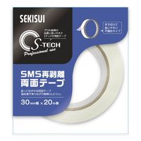 積水マテリアルソリューションズ SMS再剥離両面テープ 30mm×20m W790H30 1巻