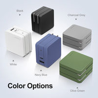 デジフォース 65W USB GaN PD 急速充電器 (オリーブグリーン) D0035OG 1個（直送品）