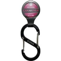 ビッグマン CARABINER・AFC6-8BKブラック 059600 1個（直送品）