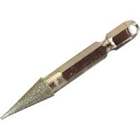 柳瀬 六角軸ダイヤヤスリ#100 トンガリ型 075336 1個