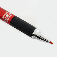 ビッグマン 建築用シャープペン3連発 赤 BAS3-R 1本