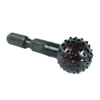 ビッグマン 六角軸回転ヤスリイバラ 球 D-818 1個（直送品）