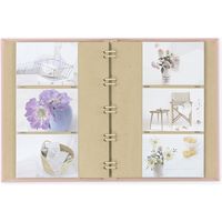 ナカバヤシ ハルマー バインダー式アルバム L判3段120枚 ピンク A-HR3Y-201-P 1冊