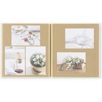 ナカバヤシ ハルマー ビス式フリーアルバム デミ イエロー A-HRD-201-Y 1冊（直送品）