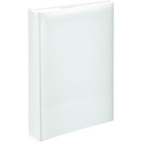 ナカバヤシ セラピーカラー背丸ブック式 ポケットアルバム240枚プレーンホワイト TCBP-240-PW 1冊