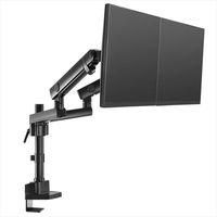 アーキサイト メカニカルスプリング式 液晶モニターアーム デュアル AS-MABM01D 1セット（直送品）