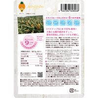 （9ヶ月頃から）ミライフルーツ パイナップル 1袋 100％果実 フリーズドライ 乳児用規格適用商品