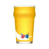 ビールグラス クラフトビール 水曜日のネコ オリジナルグラス ガラス 420ml 1個 ギフト プレゼント