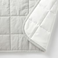 無印良品 滑り止め付 綿洗いざらし 敷パッド Ｓ １００×２００ｃｍ グレー 良品計画
