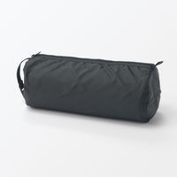 無印良品 ポリエステルたためる仕分けケース 筒形 黒 Ｓ 約１１×１１×２６ｃｍ 良品計画