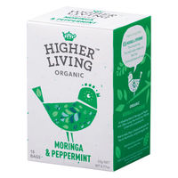 ハイアーリビング モリンガペパーミント有機ハーブティー 1セット(15バッグ入×3)