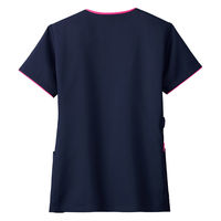 フォーク レディスジップスクラブ ブラック×サックス LL 7023SC-9-LL 1枚（直送品）