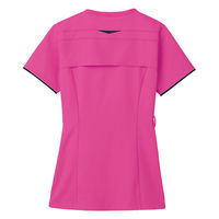 フォーク レディスジップスクラブ ダークネイビー×ラベンダー 3L 7078SC-17-3L 1枚（直送品）