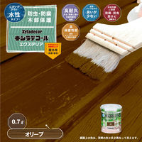 カンペハピオ 水性キシラデコール エクステリアS オリーブ 0.7L #00047670530000 1個（直送品）