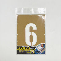 アトムサポート ロードステンシルEasy ナンバー6 小 H120 1枚（直送品）