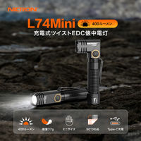 NICRON L74min Bi 首振り ブラック 400LM L74mini-B 1個（直送品）