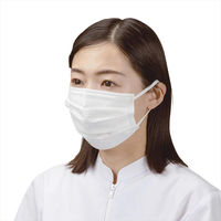 リーブル 3層式マスク 幅広ゴム 耳掛けタイプ M-87 1箱(50枚入)（直送品）