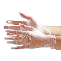 おたふく手袋 プラスチックディスポ粉無Mサイズ 100枚入 #258 1セット(100枚入)（直送品）