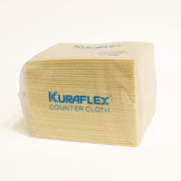 カウンタークロス ハーフ 超厚手 約30cm×33cm レーヨン・ポリエステル ベージュ 1パック（40枚入）オザックス