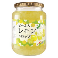 ピール入りレモンシロップ 920g 1セット（1本×3） ピール入りドリンクの素 フードインパクト