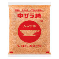 中ザラ糖 1kg 1セット（1個×10） ウェルネオシュガー ざらめ ザラメ 砂糖