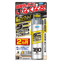 ダニワンプッシュトリプルジェット180畳分 1セット（1個×2） フマキラー
