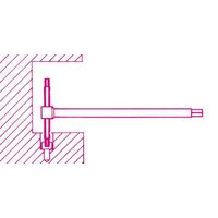 Beta ベータ スライド式 T型ハンドル トルクスレンチ T7 951TX 07 1個（直送品）