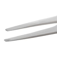 アイデアルテック ステンレスピンセット 直平型 耐酸・耐磁 先端幅2.20mm 全長125mm 2A.SA.6.ITE 1本（直送品）