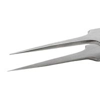 アイデアルテック 先端極細 ステンレスピンセット 直鋭型 耐酸・耐磁 先端幅0.30mm 全長110mm 5.SA.6.ITE 1本（直送品）