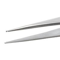 アイデアルテック ステンレス製 SMDピンセット 直・特殊型 耐酸・耐磁 先端幅0.80mm 全長120mm SM116.SA.1.IT（直送品）