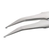 アイデアルテック ステンレス製 SMDピンセット 20°曲特殊型 耐酸・耐磁 先端幅1.0ー1.5mm 全長120mm SM117.SA.1（直送品）