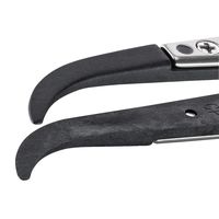 アイデアルテック 先端交換式 ESDステンレスピンセット 曲細型 先端幅2.00mm 全長130mm 2ABCPR.SA.1.IT 1本（直送品）