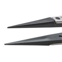 アイデアルテック 先端交換式 ESDステンレスピンセット 直細型 先端幅0.60mm 全長130mm 259CPR.SA.1.IT 1本（直送品）