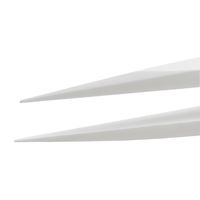 アイデアルテック 先端セラミック 極細タイプ 先端交換式 ステンレスピンセット 直鋭型 先端幅0.30mm 全長140mm 73MZ.SA.（直送品）