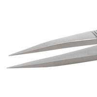 アイデアルテック ステンレスピンセット 直・細型 耐酸・耐磁 先端幅0.40mm 全長110mm AC.SA.6.ITE 1本（直送品）