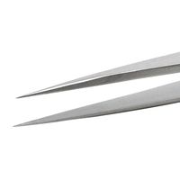 アイデアルテック 先端超極細 ステンレスピンセット 直鋭型 耐酸・耐磁 先端幅0.15mm 全長140mm SS.SA.6.ITE 1本（直送品）