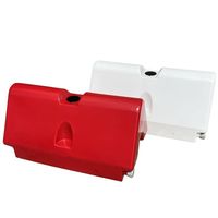 スイコー 保安用部品 SDガード(赤) 100L 注水可能 シンプル形状 4538940003981 1個（直送品）