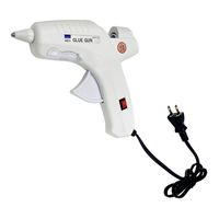 WIZ’A アークランドサカモト スイッチ付き コード式 グルーガン 10W 白スティック2本付き Φ7.0~7.5mm WZGGー7S（直送品）