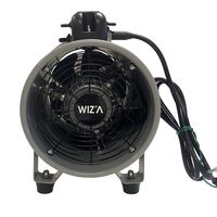 ウィザ(WIZ’A) ハンディタイプ 排送風機 20cm 100V 1800m3/h 62dB WZHSー20 1セット(2台)（直送品）