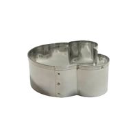 ハニーコック(Honey Cook) アークランドサカモト ステンレス 抜き型 クマ 顔(正面) C1030 1セット(20個)（直送品）