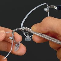 アネックスツール(ANEX) メガネ用 精密ドライバー キーホルダー付 ー1.8 +0 ナット回し 2.2~2.5mm 80ーN（直送品）