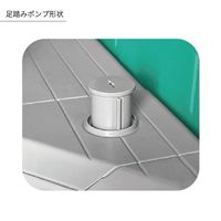 旭ハウス工業 AUトイレ 簡易水洗タイプ 洋式 荷下ろし対応有り 設置対応有り AUG-FDJ(GY)+BC37N 1個（直送品）