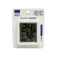 アークランズ ウィザ(WIZ’A) アークランドサカモト デジタル温湿度計 小 マグネット・スタンド付 WZDOー01 1セット(3個)（直送品）