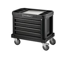 スタビレー STAHLWILLE 4段トップボックス W477×L750×H645mm ブラック 93ーTOPBOX 1台（直送品）