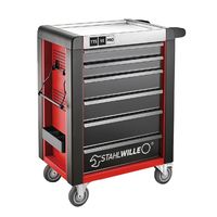 スタビレー STAHLWILLE 6段ツールトロリー W718×L496×H1020 耐荷重750kg レッド 95/6RーPRO 1台（直送品）