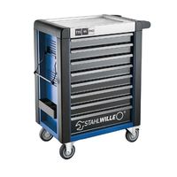 スタビレー STAHLWILLE 8段ツールトロリー W718×L496×H1020 耐荷重750kg ブルー 95/8BーPRO 1台（直送品）