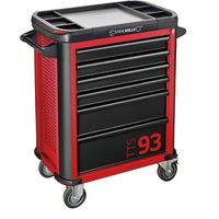スタビレー STAHLWILLE 6段ツールトロリー W481×L877×H1000 耐荷重500kg レッド 93/6R 1台（直送品）
