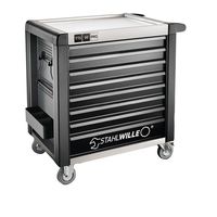 スタビレー STAHLWILLE 8段ツールトロリー W1001×L651×H1020 耐荷重1400kg 98/8AーPRO 1台（直送品）