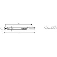 スタビレー STAHLWILLE クイックリリース式トルクレンチ 40ー200Nm 721QR/20QUICKーJP 1丁（直送品）