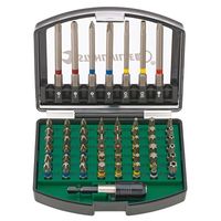 スタビレー STAHLWILLE 56点入 差込角1/4DR ビットセット ケース付 1206 1セット（直送品）